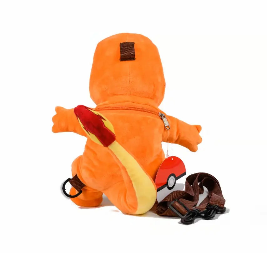 Pokémon Glumanda Plüschrucksack - 3D Rucksack (ca. 34 cm)