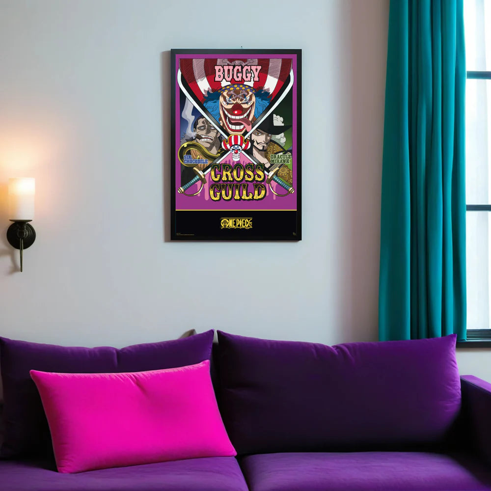 One Piece Poster Cross Guild - Anime Wanddeko (91,5 × 61 cm)