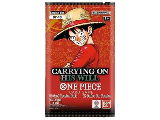 One Piece Card Game - OP-13 Carrying on His Will Booster (Englisch)