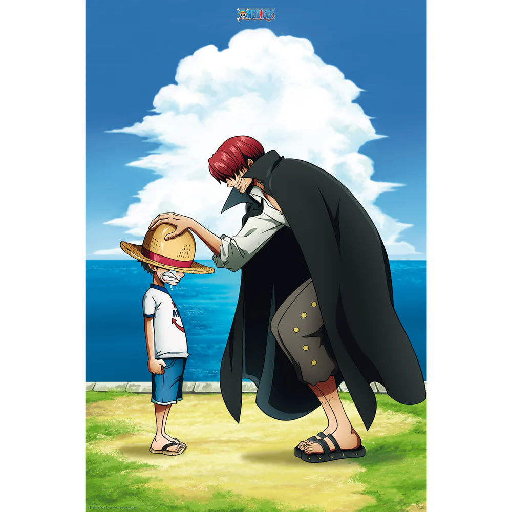 One Piece Poster Shanks & Luffy - Anime Wanddeko (91,5 × 61 cm)